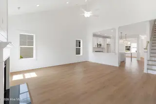 212 Windswept Lane, Beaufort, NC 28516 – photo 13: Living Room Open to Kitchen