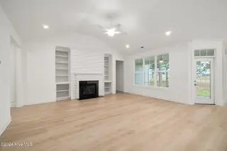 105 Windswept Lane, Beaufort, NC 28516 – photo 6: Open Concept Kitchen & Living Area