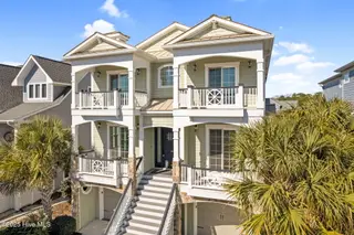 2744 Long Bay Drive SE, Southport, NC 28461 — 4-bedroom home in St James, Southport, NC, photo 6 of 74: 4 Balconies in the Front of the Home