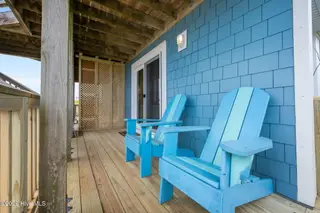 3826 Island Drive, North Topsail Beach, NC 28460 – photo 10: Deck off 1st Floor Bedroom