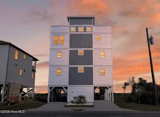 321 N New River Drive, Surf City, NC 28445 – photo 1: 321NNewRiver_Front_Dusk_02