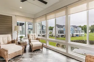 620 Eastwood Park Road 20-C, Sunset Beach, NC 28468 — 4-bedroom townhome in Sea Trail Plantation, Sunset Beach, NC, photo 22 of 63: Main Level Porch