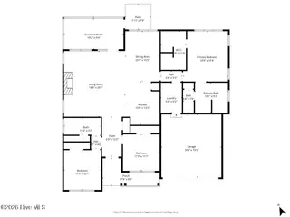 6776 Campbells Ridge Drive SE, Leland, NC 28451 – photo 5: FLOOR PLAN 6776 CR