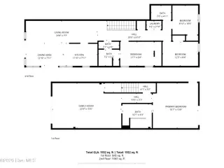 312 Channel Drive B, Emerald Isle, NC 28594 – photo 2: floorplan