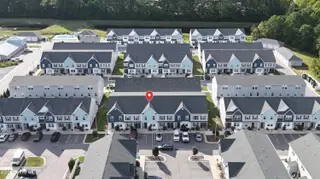 417 Sunfish Lane, Sneads Ferry, NC 28460 — 3-bedroom townhome in Beachside Commons, Sneads Ferry, NC, photo 3 of 41: DJI_20260921170604_0058_D