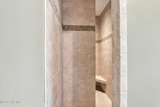 3623 Wingfoot Drive, Southport, NC 28461 — 3-bedroom home in St James, Southport, NC, photo 21 of 64: Primary Shower