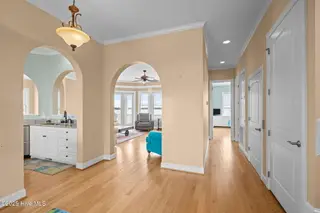 389 Live Oak Road, Newport, NC 28570 – photo 9: 8 View into home from foyer