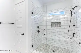 275 Hollycrest Drive, Pinehurst, NC 28374 — 5-bedroom home in Hollycrest, Pinehurst, NC, photo 22 of 42: Spacious walk in tile shower