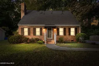 1020 Ridgemeadow Lane, Rocky Mount, NC 27803 – photo 1: Twilight Front Exterior