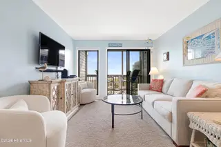 2111 W Ft Macon Road 248 Dunescape, Atlantic Beach, NC 28512 – photo 16: Living room with ocean views