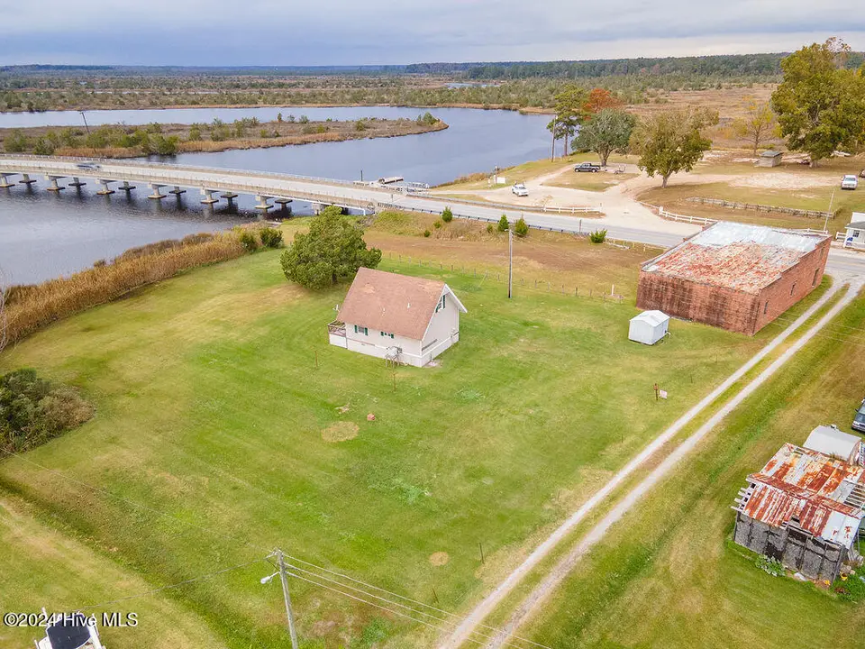 110 Wetherington Landing Road, Stella, NC 28582 – photo 1 of 41: Aerial
