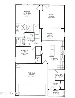1220 Lulu Bay Drive NE 96, Leland, NC 28451 – photo 2: Sweetbay Floor Plan