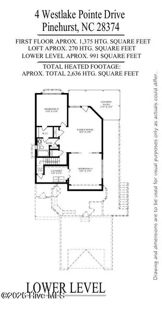 4 Westlake Pointe Drive, Pinehurst, NC 28374 — 3-bedroom home in Westlake Pointe, Pinehurst, NC, photo 11 of 27: westlake pointe dr walkout lower