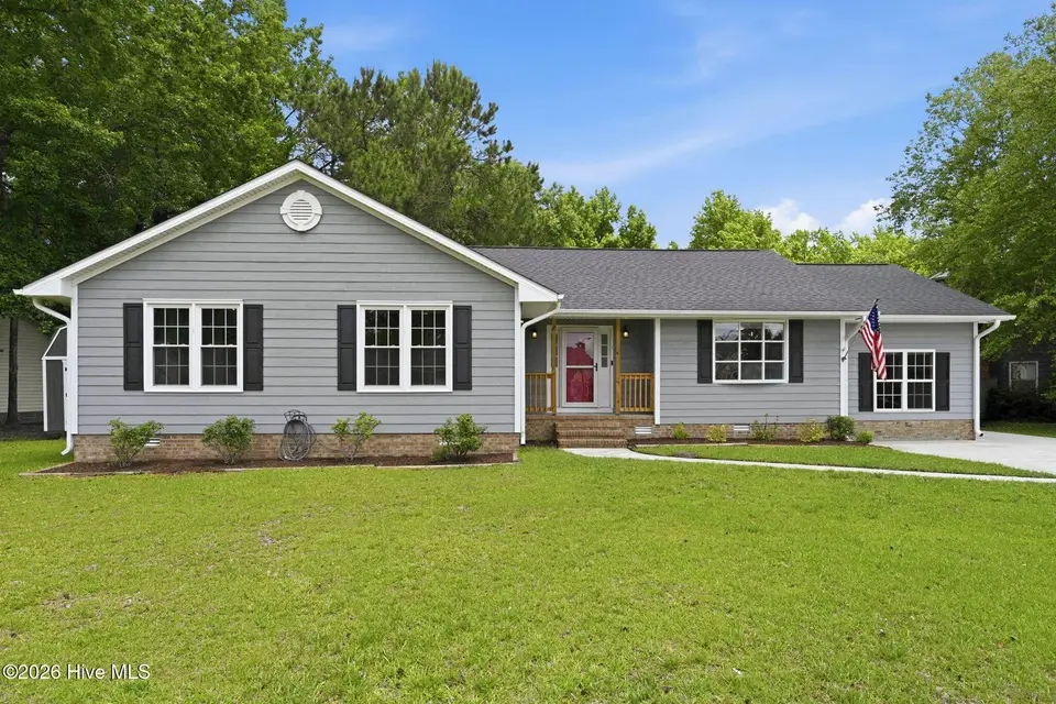 2491 Northwoods Drive, Jacksonville, NC 28540 – photo 1 of 53: Front of home