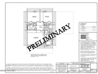 103 Maple Court, Havelock, NC 28532 – photo 3: Preliminary Second Floor Plan