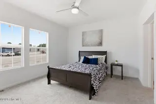 435 Pine Hill Road, West End, NC 27376 — 3-bedroom manufactured home, West End, NC, photo 18 of 28: 435 primary-bed