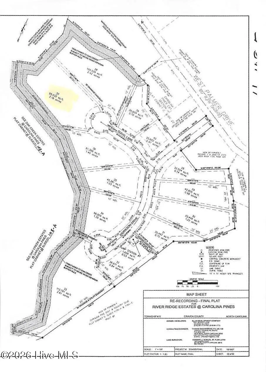 103 37 Duval Lane, New Bern, NC 28560 — lot in Carolina Pines, New Bern, NC, photo 1 of 1: Listing Pix
