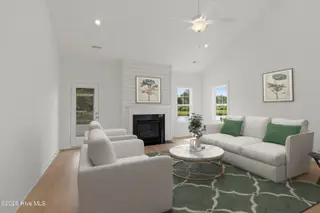 212 Windswept Lane, Beaufort, NC 28516 – photo 4: Living Room- Virtually Staged