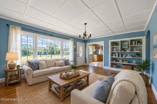 2472 Cedar Island Road, Cedar Island, NC 28520 — 3-bedroom home, Cedar Island, NC, photo 21 of 33: Staged Front room 2