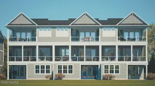 3105 St James Drive SE, Southport, NC 28461 — 4-bedroom townhome in St James, Southport, NC, photo 5 of 9: Rear Elevation Rendering