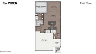 3347 Summer Tanager Lane Lot 12, Leland, NC 28451 – photo 2: Wren Floorplan_First Floor