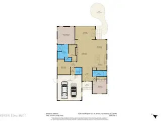 4296 Skeffington Court, Southport, NC 28461 – photo 2: floor plan
