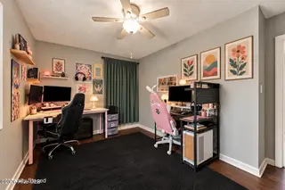 811 Little John Avenue, Jacksonville, NC 28546 — 3-bedroom home in Sherwood Forest, Jacksonville, NC, photo 16 of 24: Third Bedroom/Office