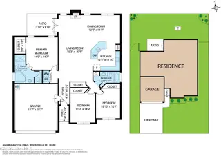 2644 Rhinestone Drive, Winterville, NC 28590 – photo 2: Floor Plan