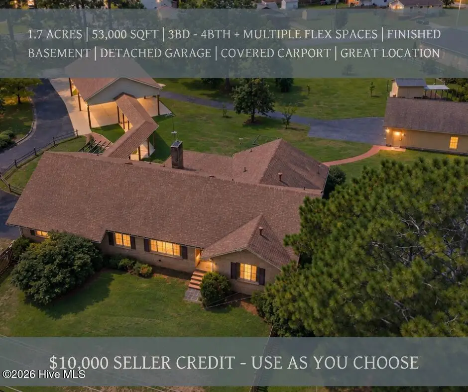 303 N Lincoln Street, Benson, NC 27504 – photo 1 of 56: Exterior Aerial