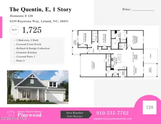 6239 Raystone Way 128, Leland, NC 28451 — 3-bedroom home in Pinewood, Leland, NC, photo 2 of 23