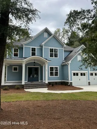 209 Coastal Dune Court, Wilmington, NC 28412 — 3-bedroom home in Riverlights, Wilmington, NC, photo 4 of 27: Brookshire Front Elevation