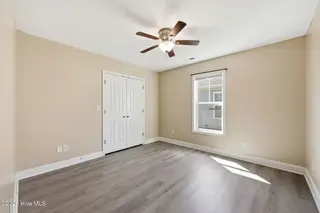 106 Heckathorne Drive, New Bern, NC 28560 — 3-bedroom home in West Crossroads, New Bern, NC, photo 18 of 33: Guest Room 1