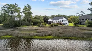 413 Pelican Harbor Road, Beaufort, NC 28516 — 3-bedroom home in Wards Creek Plantation, Beaufort, NC, photo 5 of 30: View of property from Ward's Creek