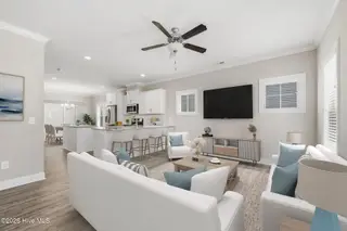 236 Leonda Drive, Beaufort, NC 28516 – photo 9: 52-web-or-mls-Living Room, Barstools at