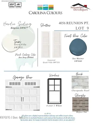 4056 Reunion Pointe Lane, New Bern, NC 28562 – photo 2: exterior specs