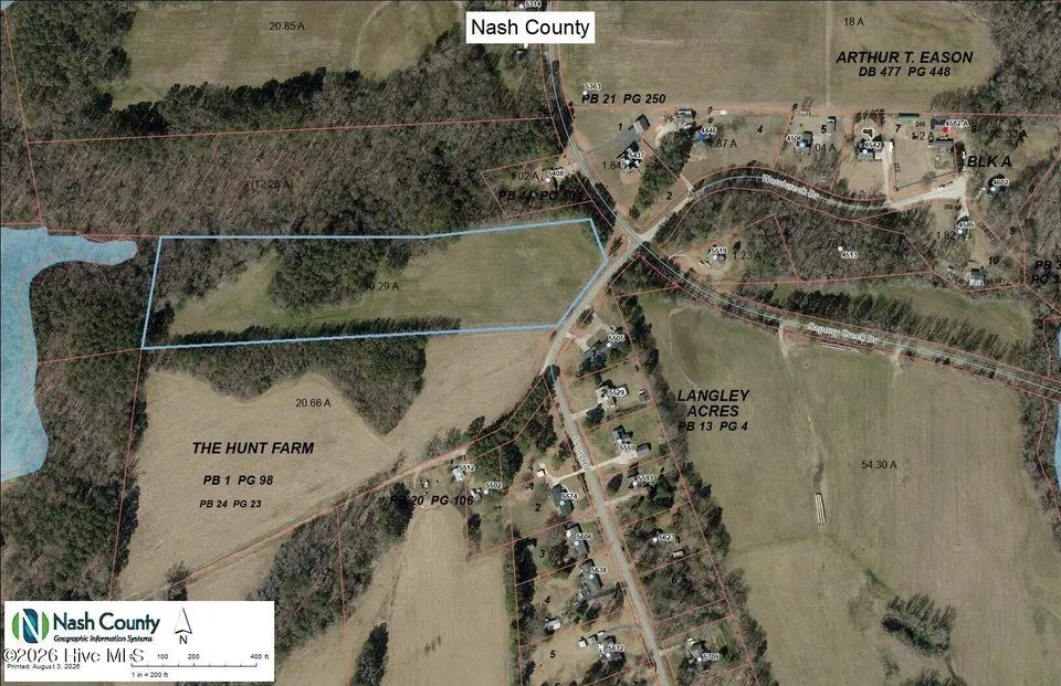 000 Leon Road, Nashville, NC 27856 – photo 1 of 6: Leon Rd aerial pic