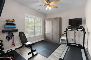 212 Taylorwood Drive, Beaufort, NC 28516 – photo 24: First floor flex space w/Murphy bed