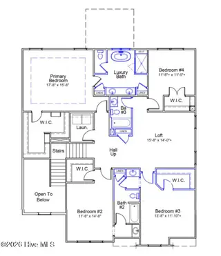 271 Planters Walk, Hampstead, NC 28443 — 5-bedroom home in East Wynd, Hampstead, NC, photo 3 of 23: ETW 27 Second Floor