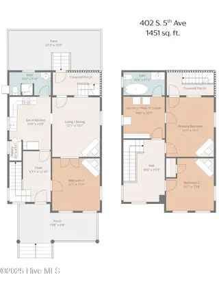 402 S 5th Avenue, Wilmington, NC 28401 – photo 9: Floor plan