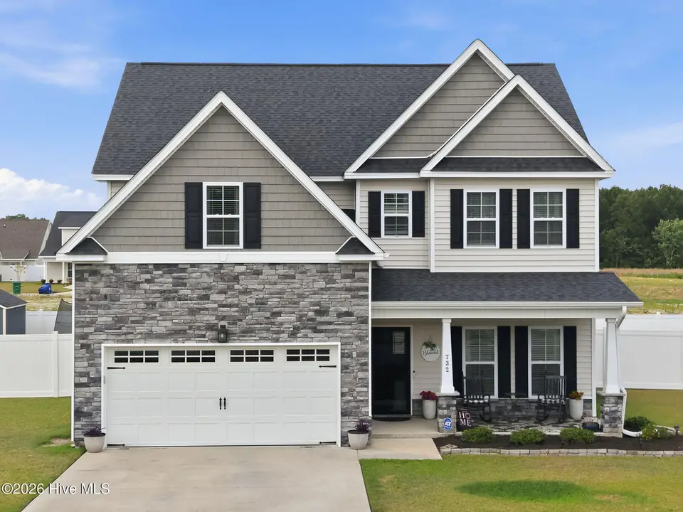 732 Megan Drive, Greenville, NC 27834 – photo 1 of 49: Front Elevation