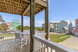 203 Ocean Boulevard 203-B Triple S Condos, Atlantic Beach, NC 28512 – photo 22: Covered deck with ocean views