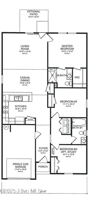 7434 Julius Drive 21, Leland, NC 28451 – photo 2: Updated Floorplan Hazel