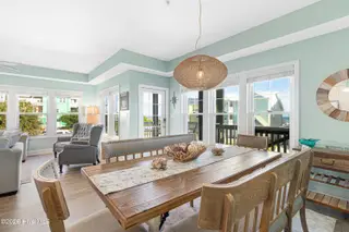 203 Ocean Boulevard 203-B Triple S Condos, Atlantic Beach, NC 28512 – photo 7: Dining area with ocean views