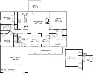 217 Shadow Grass Court, Stella, NC 28582 – photo 2: Floor Plan