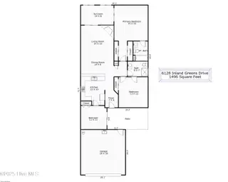 6128 Inland Greens Drive, Wilmington, NC 28405 – photo 2: 6128 Inland Greens Drive Floorplan