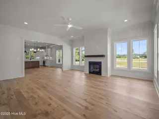 312 Cannonsgate Drive, Newport, NC 28570 – photo 5: Living Room with Gas Fireplace