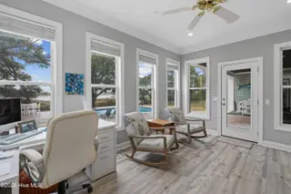 2625 Seashore Road SW, Supply, NC 28462 — 5-bedroom home in Pelican Point, Supply, NC, photo 19 of 62: Sunroom/Office