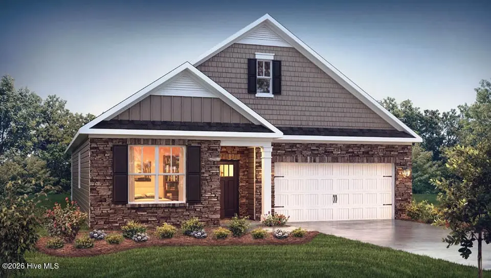 7013 Bayberry Park Drive, New Bern, NC 28562 – photo 1 of 18: Dover Elevation B5