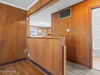 195 Queens Creek Road, Swansboro, NC 28584 — 2-bedroom home, Swansboro, NC, photo 8 of 40: LR/hallway