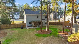 1130 Whitney Drive, Aberdeen, NC 28315 – photo 6: Aerial Backyard Pergola:yard view